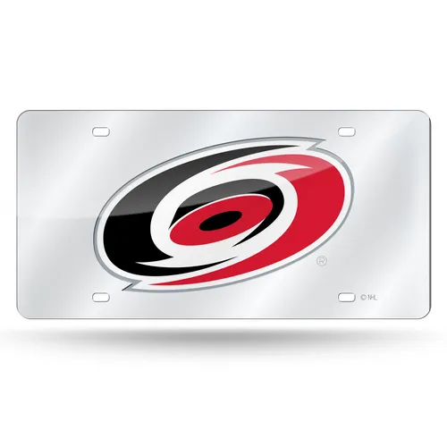 Rico Carolina Hurricanes Silver Laser Cut Tag Lzs8002