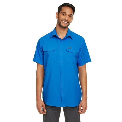 Columbia Men's Utilizer Ii Solid Performance Short-Sleeve Shirt 1577761. Printing is available for this item.