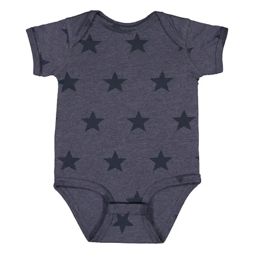 Code Five Infant Five Star Bodysuit 4329. Printing is available for this item.