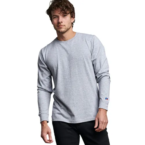 Russell Athletic Unisex Cotton Classic Long-Sleeve T-Shirt 600LRUS. Printing is available for this item.