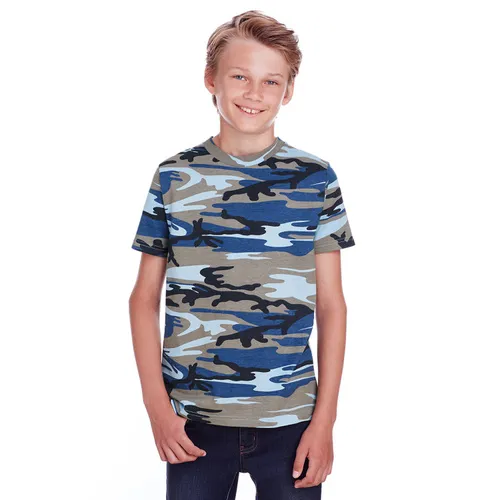 Code Five Youth Camo T-Shirt C52207. Printing is available for this item.