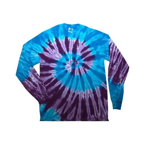 Tie-Dye Youth Long-Sleeve Tee CD2000Y. Printing is available for this item.