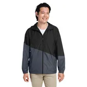 Core 365 Unisex Techno Lite Colorblock Windbreaker CE710