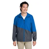 Core 365 Unisex Techno Lite Colorblock Windbreaker CE710