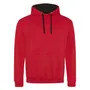 Just Hoods By Awdis Adult 80/20 Midweight Varsity Contrast Hooded Sweatshirt JHA003