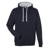 Just Hoods By Awdis Adult 80/20 Midweight Varsity Contrast Hooded Sweatshirt JHA003