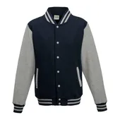 Just Hoods By Awdis Men's 80/20 Heavyweight Letterman Jacket JHA043