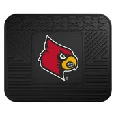 Fan Mats Louisville Cardinals Back Seat Car Utility Mat - 14In. X 17In.