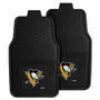 Fan Mats Pittsburgh Penguins Heavy Duty Car Mat Set - 2 Pieces