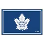 Fan Mats Toronto Maple Leafs 4Ft. X 6Ft. Plush Area Rug
