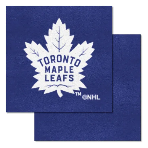 Fan Mats Toronto Maple Leafs Team Carpet Tiles - 45 Sq Ft.