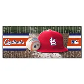 Fan Mats St. Louis Cardinals Baseball Runner Rug - 30In. X 72In.