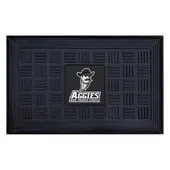 Fan Mats New Mexico State Lobos Heavy Duty Vinyl Medallion Door Mat - 19.5In. X 31In.