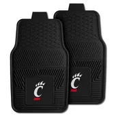 Fan Mats Cincinnati Bearcats Heavy Duty Car Mat Set - 2 Pieces