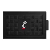 Fan Mats Cincinnati Bearcats Heavy Duty Vinyl Medallion Door Mat - 19.5In. X 31In.