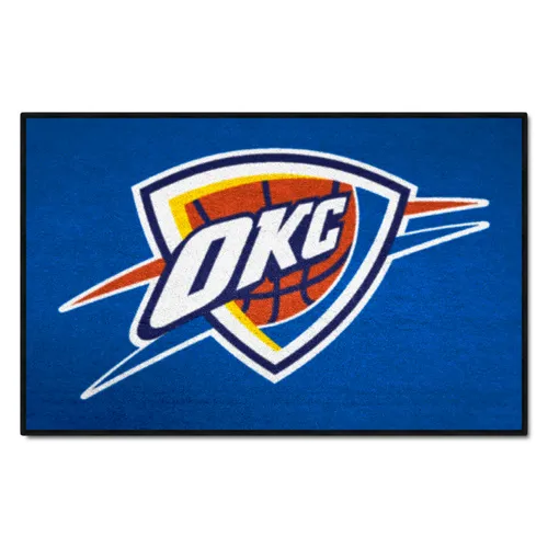Fan Mats Oklahoma City Thunder Starter Accent Rug - 19In. X 30In.