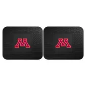 Fan Mats Minnesota Golden Gophers Back Seat Car Utility Mats - 2 Piece Set