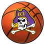 Fan Mats East Carolina Pirates Basketball Rug - 27In. Diameter