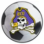 Fan Mats East Carolina Pirates Soccer Ball Rug - 27In. Diameter