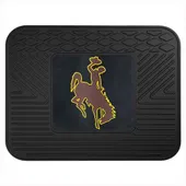 Fan Mats Wyoming Cowboys Back Seat Car Utility Mat - 14In. X 17In.