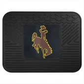 Fan Mats Wyoming Cowboys Back Seat Car Utility Mat - 14In. X 17In.