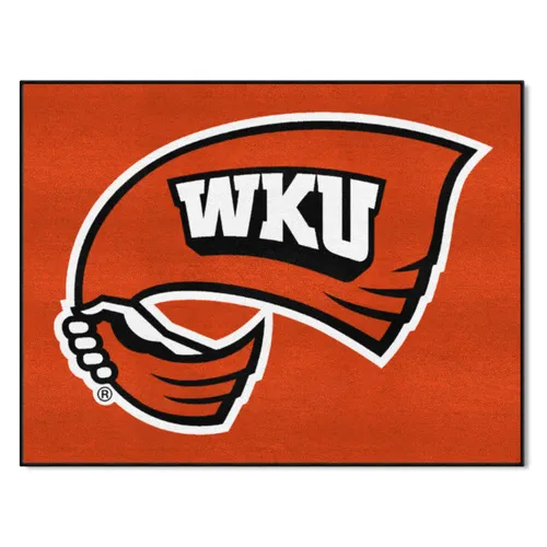 Fan Mats Western Kentucky Hilltoppers All-Star Rug - 34 In. X 42.5 In.