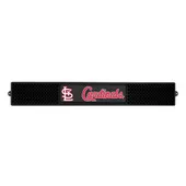 Fan Mats St. Louis Cardinals Bar Drink Mat - 3.25In. X 24In.