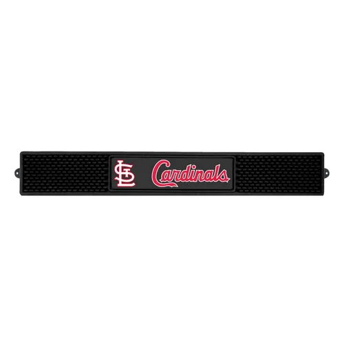 Fan Mats St. Louis Cardinals Bar Drink Mat - 3.25In. X 24In.