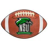 Fan Mats Northeastern State Riverhawks Football Rug - 20.5In. X 32.5In.