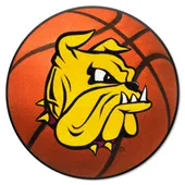 Fan Mats Minnesota-Duluth Bulldogs Basketball Rug - 27In. Diameter