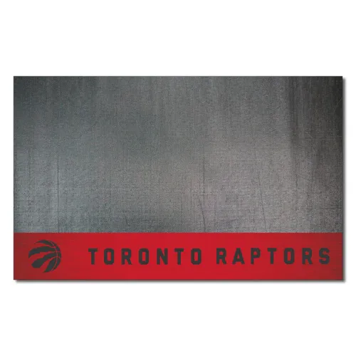 Fan Mats Toronto Raptors Vinyl Grill Mat - 26In. X 42In.