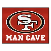 Fan Mats San Francisco 49Ers Man Cave All-Star Rug - 34 In. X 42.5 In.