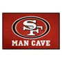 Fan Mats San Francisco 49Ers Man Cave Starter Accent Rug - 19In. X 30In.