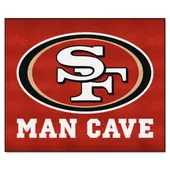 Fan Mats San Francisco 49Ers Man Cave Tailgater Rug - 5Ft. X 6Ft.