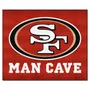 Fan Mats San Francisco 49Ers Man Cave Tailgater Rug - 5Ft. X 6Ft.