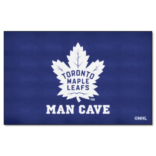 Fan Mats Toronto Maple Leafs Man Cave Ultimat Rug - 5Ft. X 8Ft.