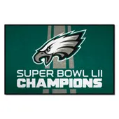 Fan Mats Philadelphia Eagles 2018 World Series Champions Starter Accent Rug - 19In. X 30In.