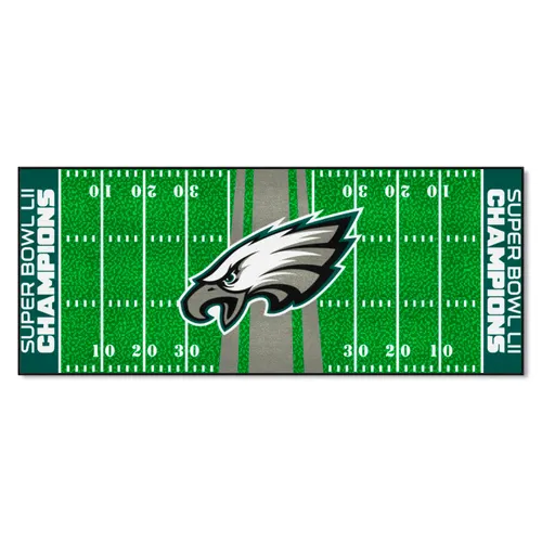 Fan Mats Philadelphia Eagles Field Runner Mat - 30In. X 72In.