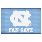 Fan Mats North Carolina Tar Heels Man Cave Ulti-Mat Rug - 5Ft. X 8Ft.