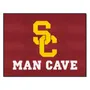 Fan Mats Southern California Trojans Man Cave All-Star Rug - 34 In. X 42.5 In.