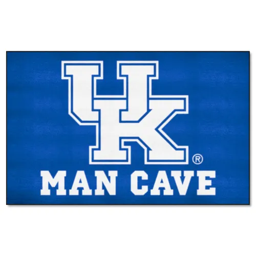 Fan Mats Kentucky Wildcats Man Cave Ultimat Rug - 5Ft. X 8Ft.