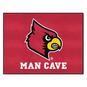 Fan Mats Louisville Cardinals Man Cave All-Star Rug - 34 In. X 42.5 In.