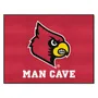 Fan Mats Louisville Cardinals Man Cave All-Star Rug - 34 In. X 42.5 In.