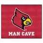 Fan Mats Louisville Cardinals Man Cave Tailgater Rug - 5Ft. X 6Ft.