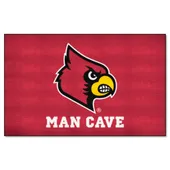 Fan Mats Louisville Cardinals Man Cave Ultimat Rug - 5Ft. X 8Ft.