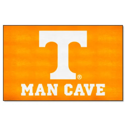 Fan Mats Tennessee Volunteers Man Cave Ultimat Rug - 5Ft. X 8Ft.