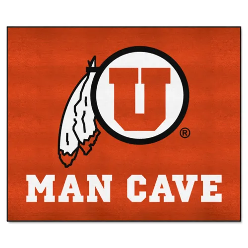 Fan Mats Utah Utes Man Cave Tailgater Rug - 5Ft. X 6Ft.