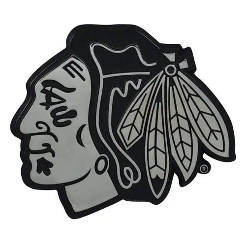 Fan Mats Chicago Blackhawks 3D Chromed Metal Emblem