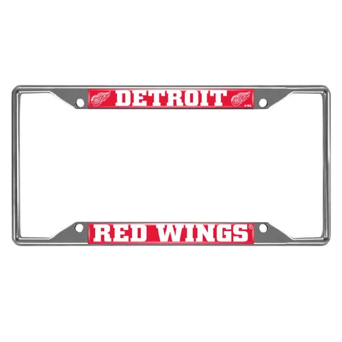 Fan Mats Detroit Red Wings Metal License Plate Frame