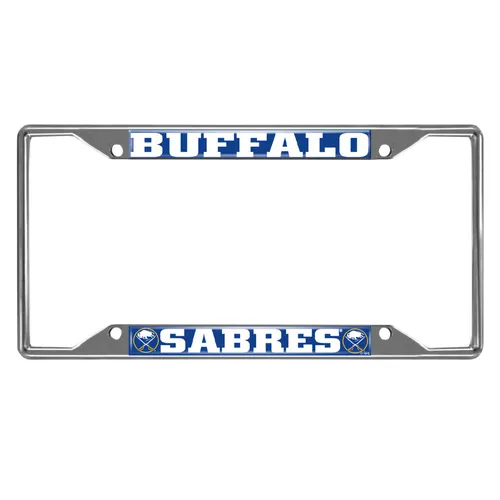 Fan Mats Buffalo Sabres Metal License Plate Frame